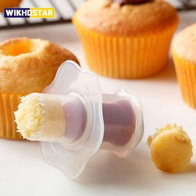Kitchen Cake Tools Cupcake Muffin Cake Corer Plunger Cutter Pasty Decorating Divider Mould