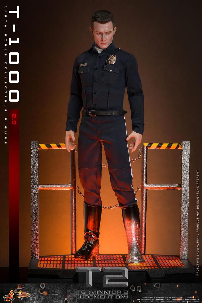 Movie Masterpiece Terminator 2 Scale Figure T-1000 (Version 2.0) 1/6