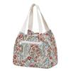 Waterproof Lunch Bag Stylish Floral Lunch Tote Portable Lunch Box Carrier for Women Commuting Picnic Camping
