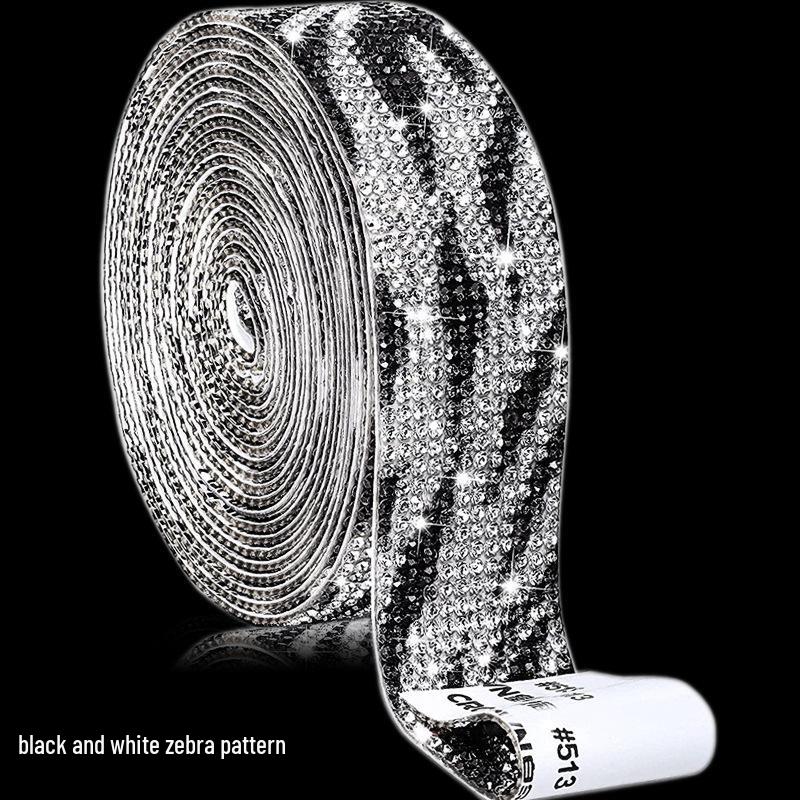 Samoprzylepne paski z kryształkami: Akcesoria DIY do biżuterii, dekoracji samochodowych i rękodzieła