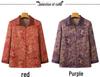 Women's Long-Sleeve Jacket: Stylish Autumn Fashion for Middle-Aged and Elderly Ladies