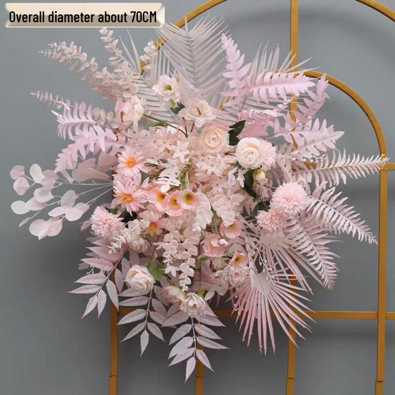 Stor Eukalyptus Silkesblomma Bordsdekoration för Bröllop