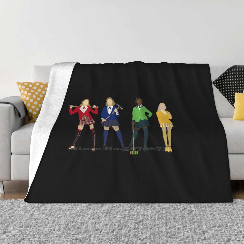 Heathers The Musical Soft Warm Blanket Sofa/Bed/Travel Love Gifts Heathers The Musical Heathersmusical Veronica Sawyer Heather