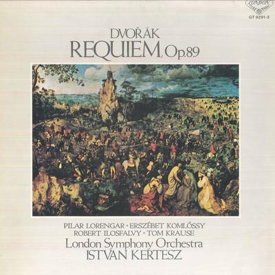 LP Record ISTVAN KERTESZ, PILAR LORENGAR, ERZ - Dvo?ak Requiem, Op.89 GT92912 DECCA 1979 Japan Classical Used