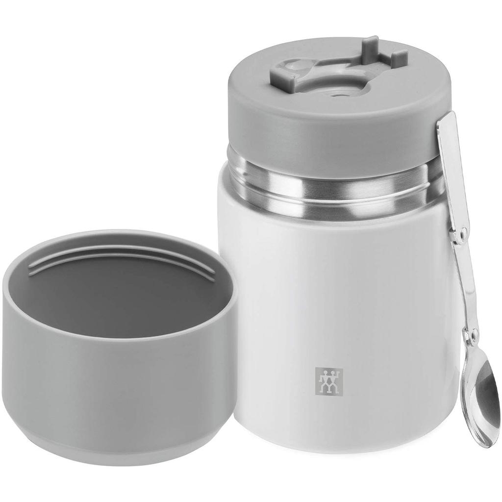 ZWILLING Jar 700ml Stainless Steel Insulated for and Bento Boxes Japanese ZWILLING THERMO "Food White" Soup, Lunch, [Official Retailer] 39500-509