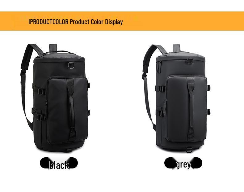 Unisex Travel Backpack with Shoe Compartment, Wet/Dry Separation, Large Capacity, and Multifunctional Design.