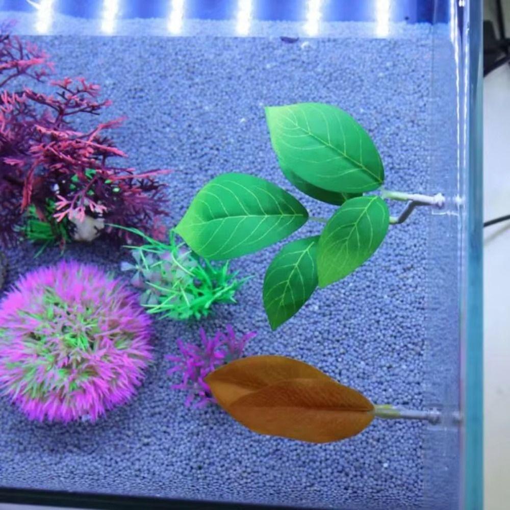 Plastik Betta Fisch Ruheblatt Betta Fisch Spiel Entspannung Versteck Blatt