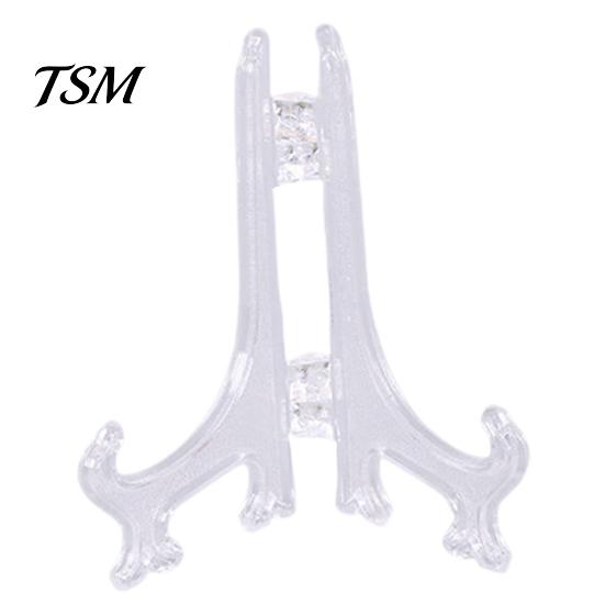 Picture Frame Display Plate Rack Safe Wide Application Triangle Structure Dish Portable Easels Holder for Hotel Kitchen Easel