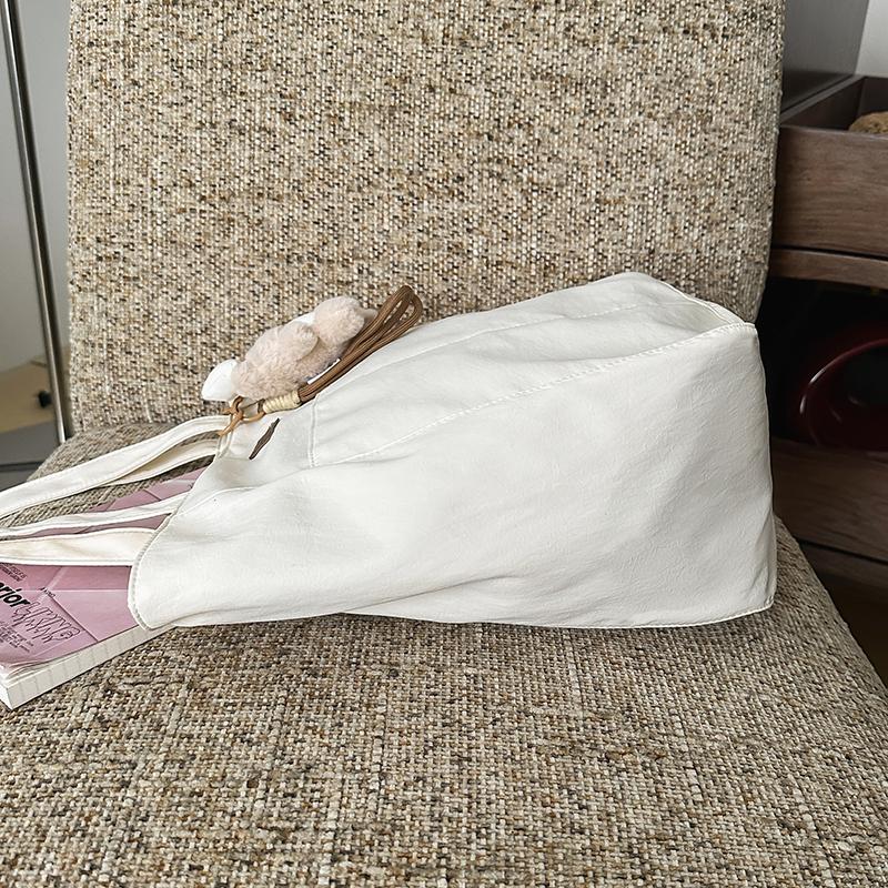 Large Capacity Canvas Bag Student Class Commuter Tote Bag