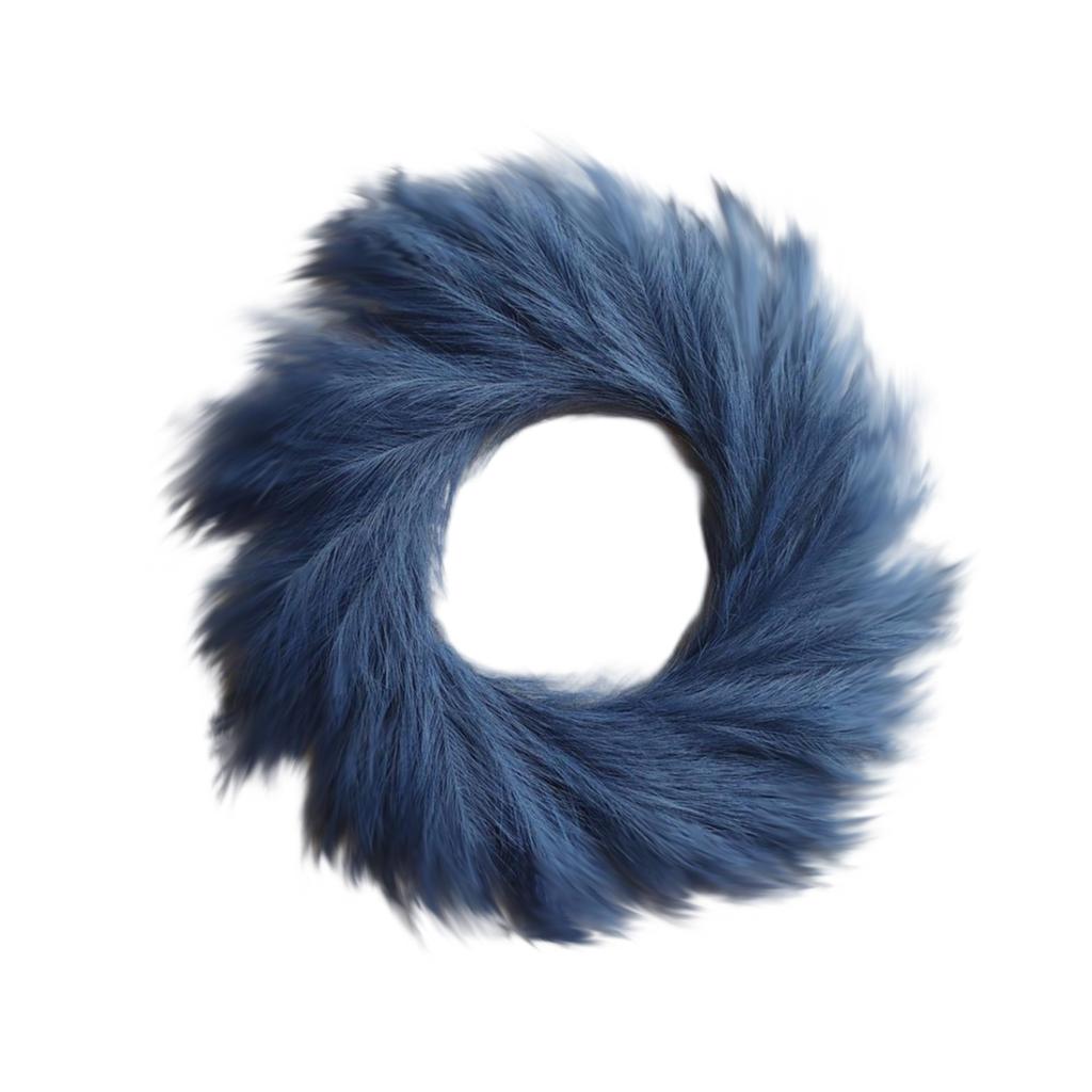 Simulation Of Frost Grass Vine Circle Bottom With Green Plants, Water Grass Vine Circle Flower Wreath, Without Battery