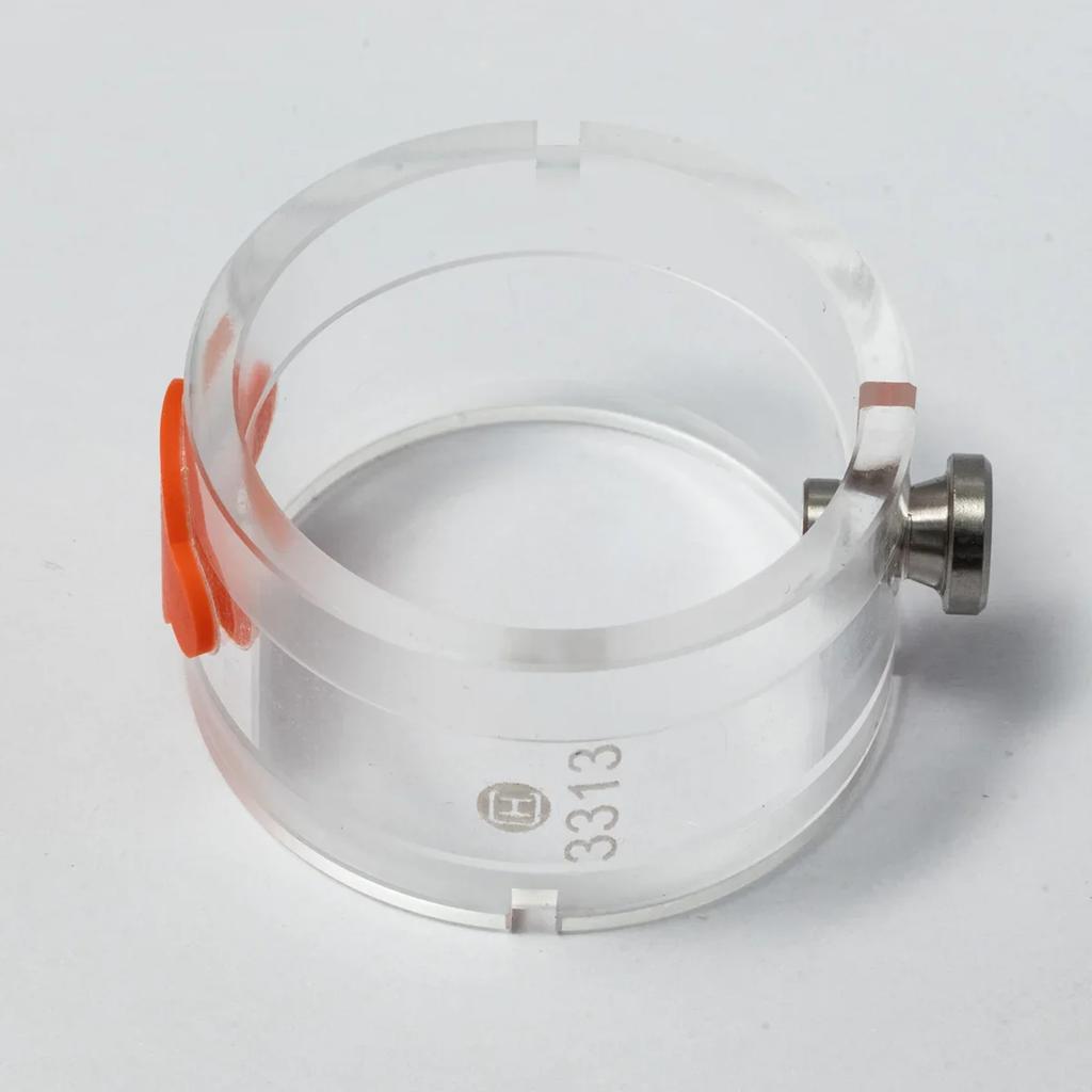 Uhrenreparaturwerkzeug NH35/2824/4130/3235 aus Acrylmaterial, tragbarer Uhrwerkhalter für Uhrmacher zur Reparatur von Uhren