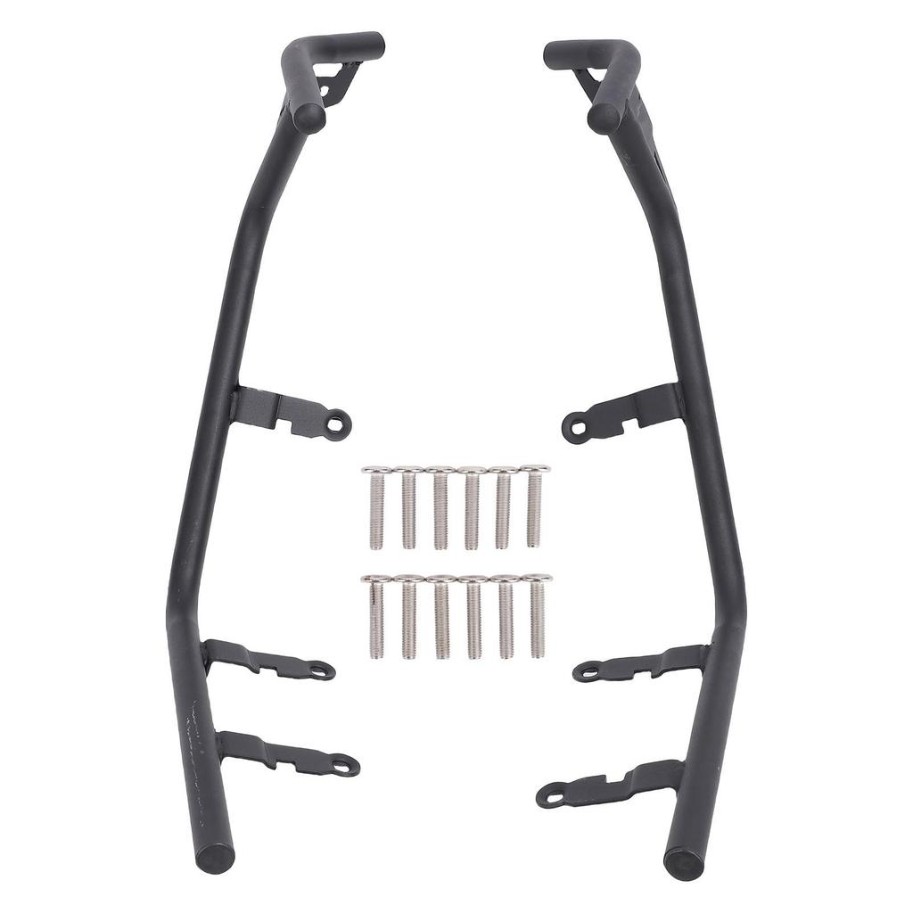 Motorcycle Engine Guard Crash Bar Carbon Steel Highway Bumper Falling Body Frame Side Protection Set Replacement for