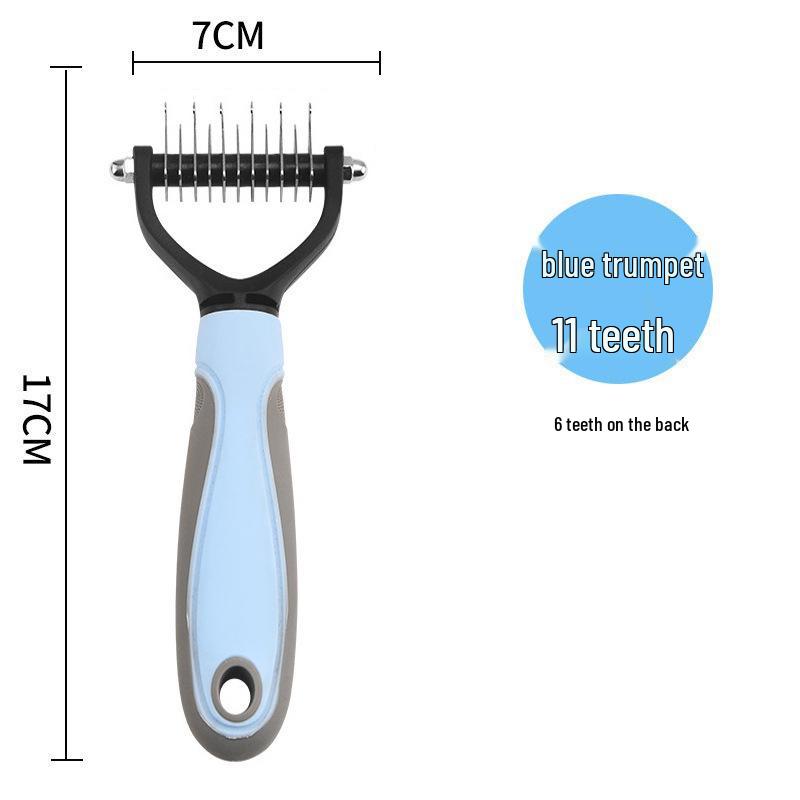 Pet Hair Removal Comb for Cats and Dogs