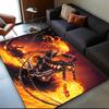 Ghost Rider Area Rug Suitable for Indoor And Outdoor,Carpets for Playroom, Homes, Offices, Living Rooms,Home Decor,Christmas Fan Gift