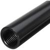 Pursuestar 6 Inch Long Black Aluminum Shift Knob Extender Extension For 5 6 Speed Manual Gear Shifter Lever M12 12X1.25