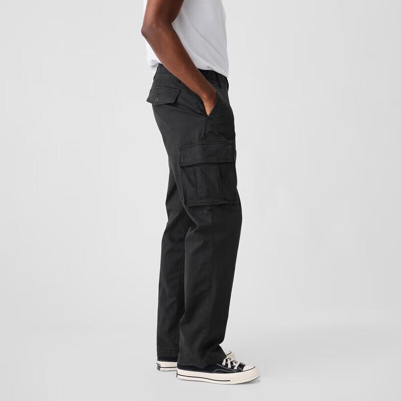 Gap Men's 2025 Fall Multi-Pocket Cargo Khaki Pants