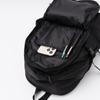 [Logospark] Backpack, L Size, Reflector, Daypack, Black, Large