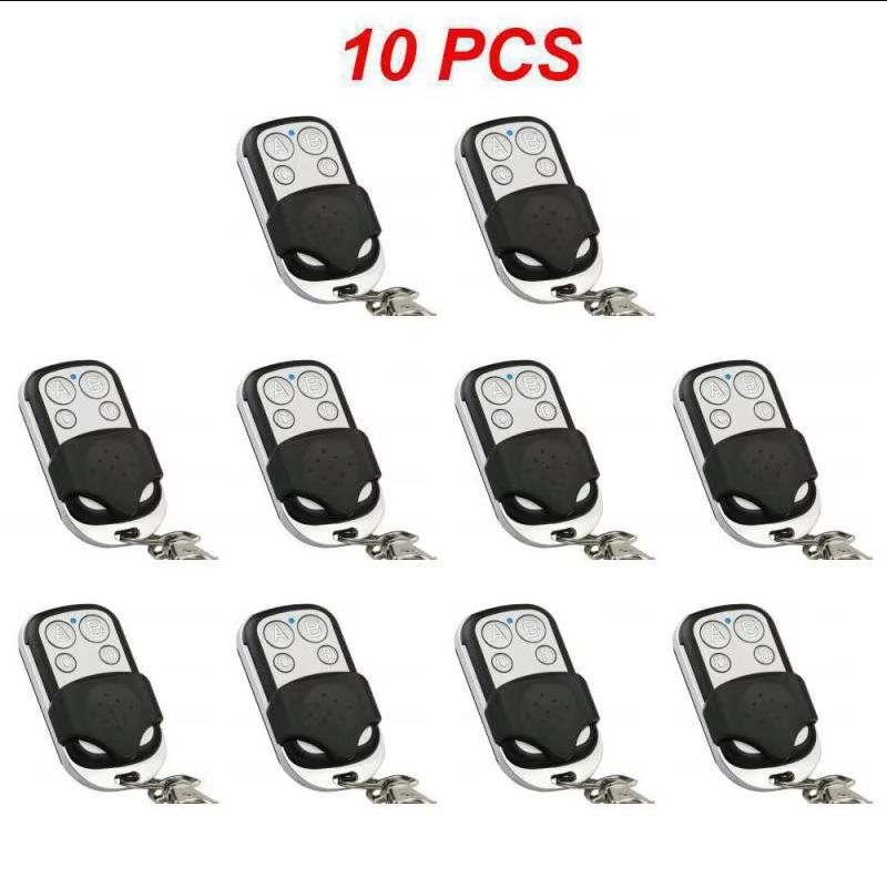 1 יחידה/50 יחידות שלט רדיו אלחוטי 433MHz לשער חשמלי, דלת מוסך, שלט מפתח, משכפל בקר