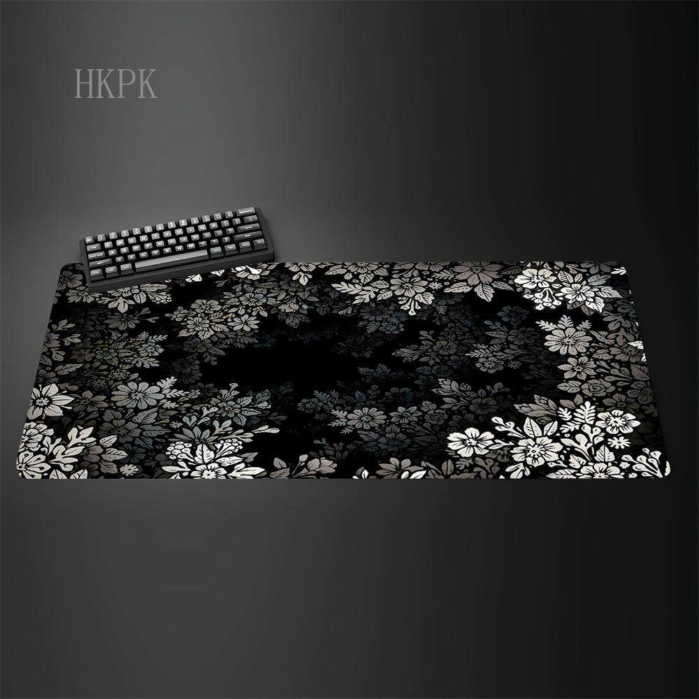 Pink Sakura Mouse Pad XXL Pc Gaming Office Mats Japanese Style Large Bonslip Base Desk Mat Art Rugs Laptop Gamer Table Cushi