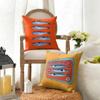 Sardines Art Cushion Cover Natural Linen Organic Fabric Double-Sided Printing Sofa Home Decor Gift Pillow Cover