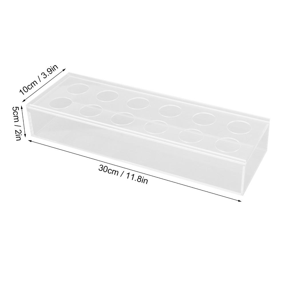 12 Hole Rectangular Floral Centerpiece Rectangular Rectangle Flower Vase Wedding Party