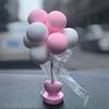 1pc Cute Swinging Balloon Car Decor, Creative Confession Balloon, Spring Dashboard Decoration for Car Interior