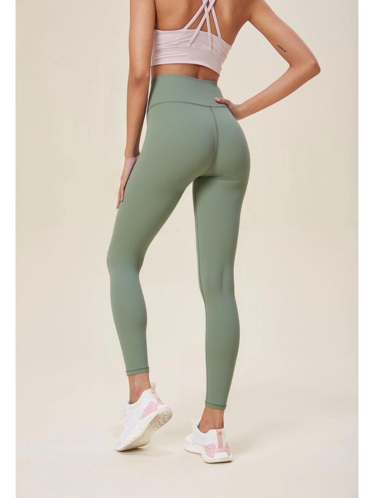 High Waist Yoga-Hose - Gerades Bein, Lockerer Schnitt, Hohe Elastizität, Po-Hebend, Outdoor-Fitness für Damen