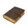 Vintage Looks Deckle Paper Leather Journal Notebook Diary Sketchbook Writing Gift for Her Travel Journal Handmade 200 Deckle Pages