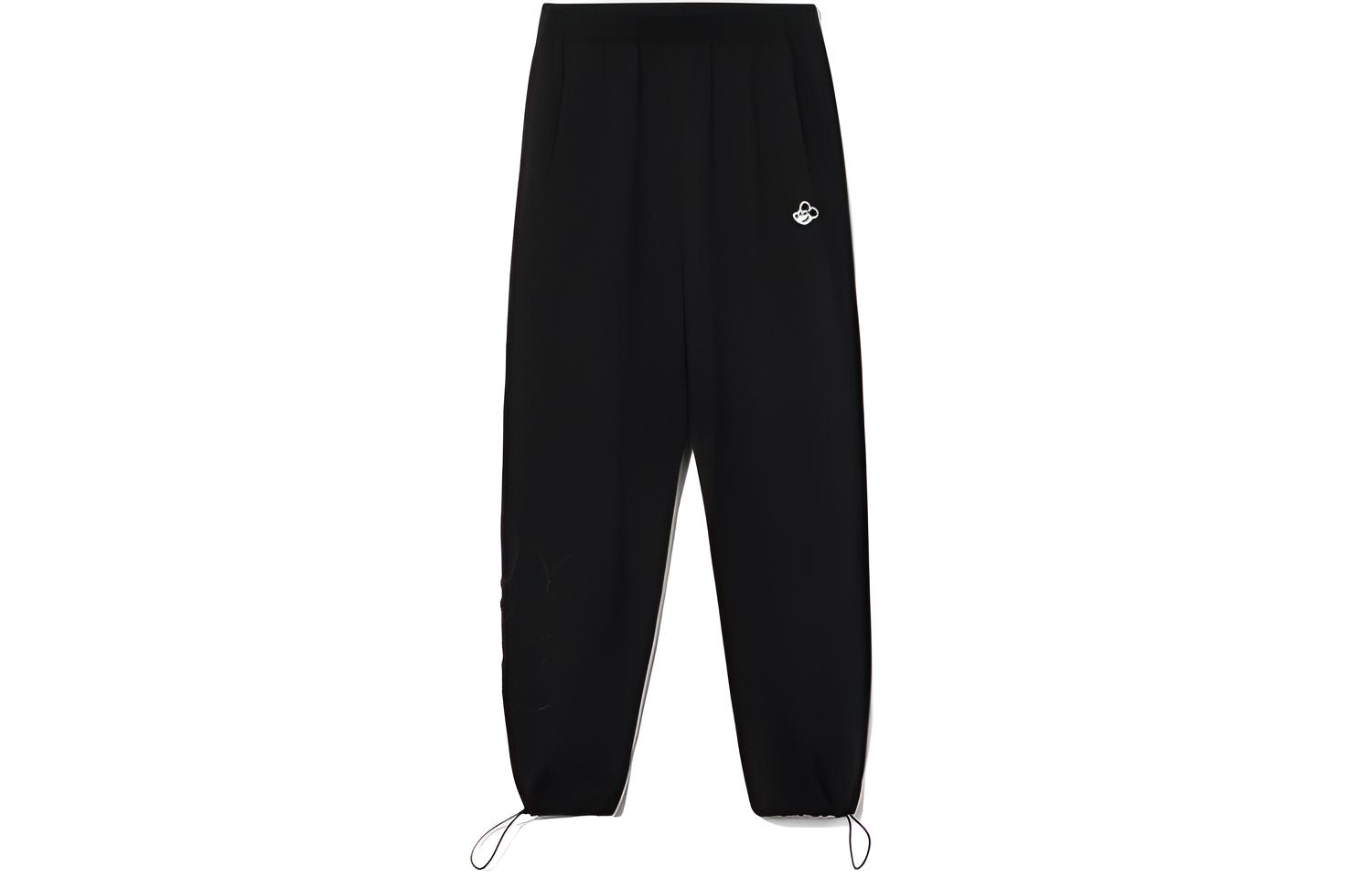 Li Ning Disney Knitted Sweatpants Women s Black AKLR318-1 XXXL