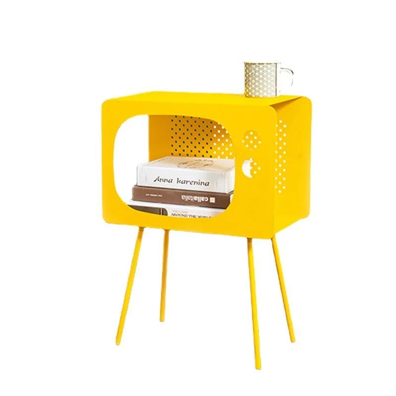 Acrylic Narrow Luxury Couch Console Table Hallway European Bedside Corner Table Lobby Night Coiffeuse Entrance Furniture YX50CT