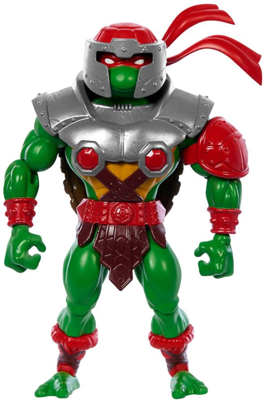 

Mutant Turtles x Masters of the Universe Mattel 2024 Turtles of Grayskull дюймовая фигурка Рафаэль 2023 Turtle Ninja MOTU TURTLES OF GRAYSKULL