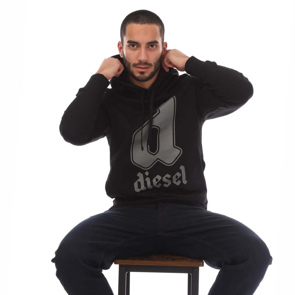 Diesel Mens S-Ginnout 13-A Hoodie