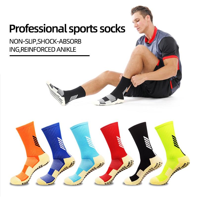 Buy Antislip Athletic Socks Nonskid Slipper Sock with Grip Sports