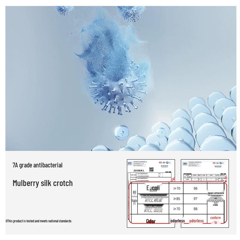 Nanjiren Men's Luxury Series Antibacterial Boxer Briefs 4-Pack