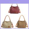 Canvas Tote Bag For Women With Large Capacity And Zip Closure For Daily Use
