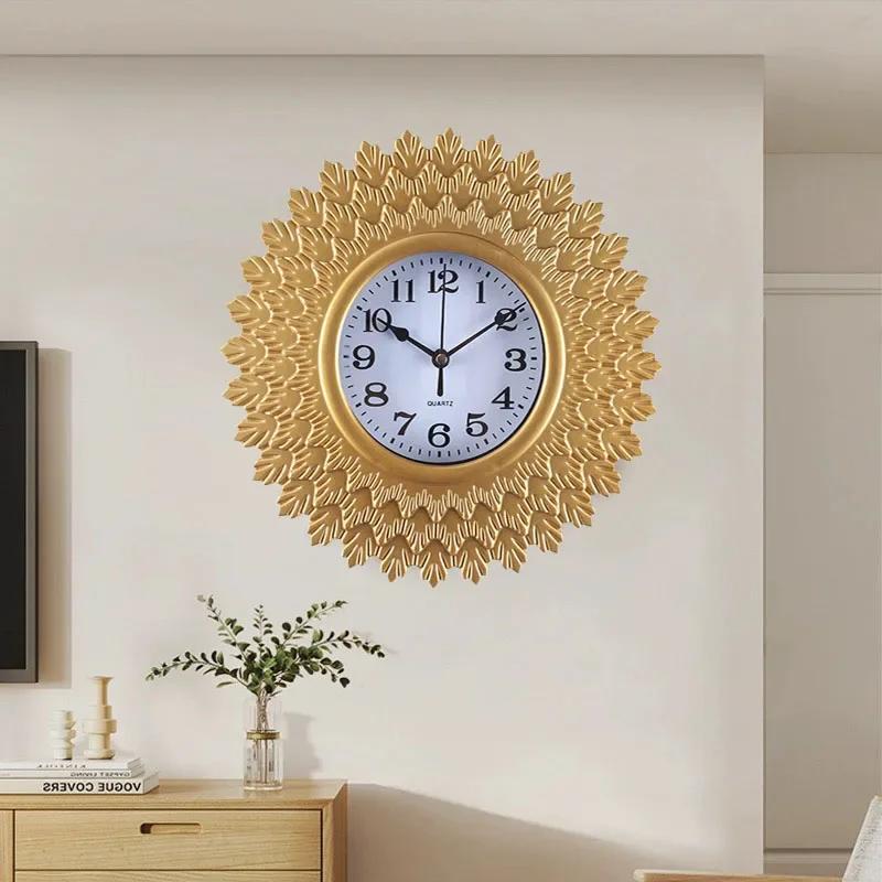 Silent Wall Clock Mute No Tick No Punch Simple Wall Clock for Bedroom Living Room Study Wall Decoration Kitchen
