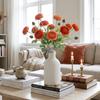 Artificial Peony & Lotus Silk Flower, Double-Headed Ranunculus for Wedding Aisle or Home Decor