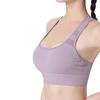 High Impact Support Sports Bra Running Yoga Fitness Women Seamless No Underwire Y Back 3/4 Cup Padded
