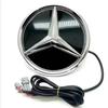 Car Front Grill Logo Light Mirror Face LED Badge Emblem Luminous Decorative Light For Mercedes Benz W205 W218 W207 W176 W212