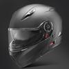 Japanese FUKUSEI Full Face Motorcycle Helmet with Inner System FF868 Size [Official SG/PSC Product] Shield, Flip-Up Helmet, (Matte Black, M)