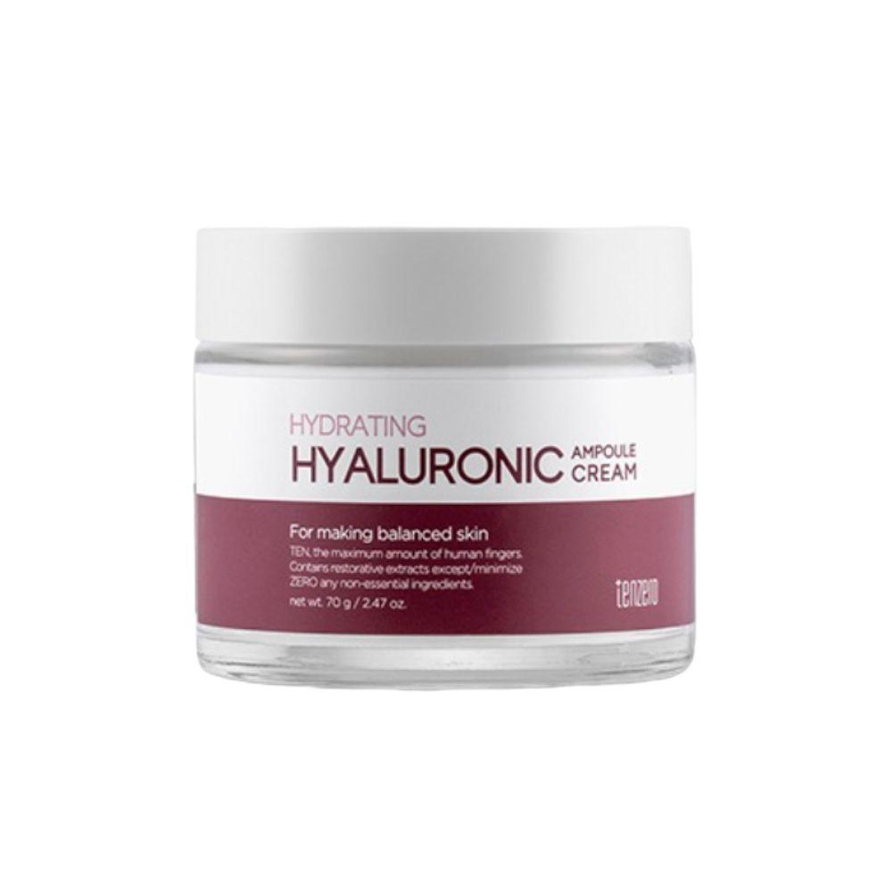 TENZERO Hydrating Hyaluron Ampoule Cream 2X 70g 1ea