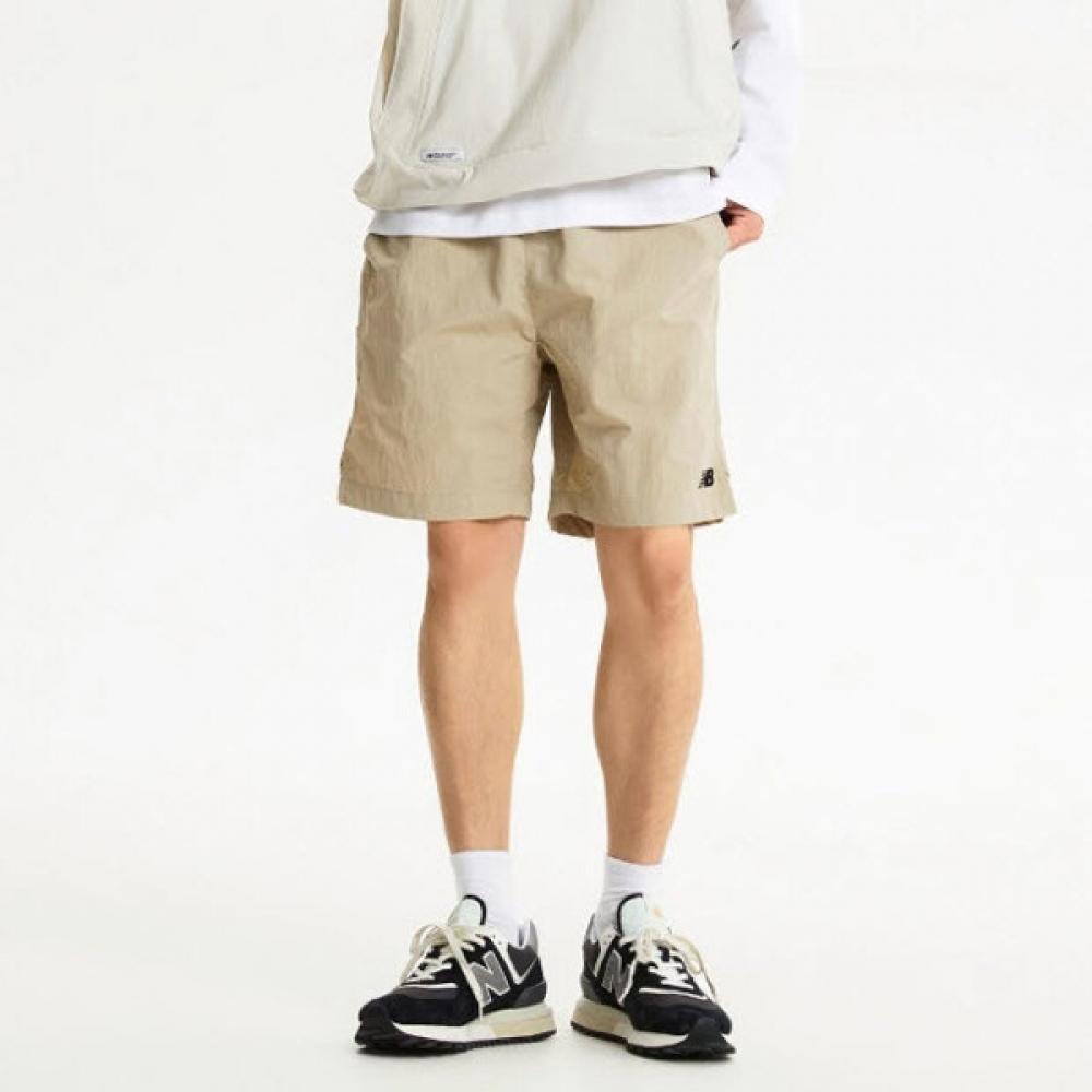 

New Balance Shorts Nqj Nbnve21023 35 Uni Ess Heritage Woven 4.5 Part Shorts 75
