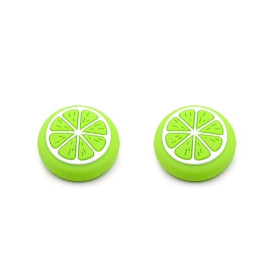 2Pcs Fruit Joystick Thumb Stick Grip Cap Cover for Switch Lite Game Controller