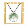 Hand-Wound Natural Gravel Crystal Tree Of Life, Natural Stone Fortune Tree Colorful Necklace N85
