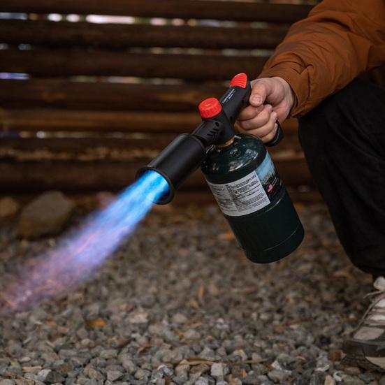 Yousheng Propane Torch with Safety Lock Adjustable Flame Bonfire Torch for Outdoor BBQ And Weed Burning Charcoal Igniter (No Tank)