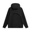 Li Ning Outdoor CF Lightweight Water-Resistant Breathable Reflective Windbreaker Jacket Unisex jackets Black AFDW217-3