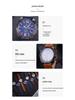 Men's Korean Style Casual Leather Strap Quartz Watch with Big Dial and Unique Design