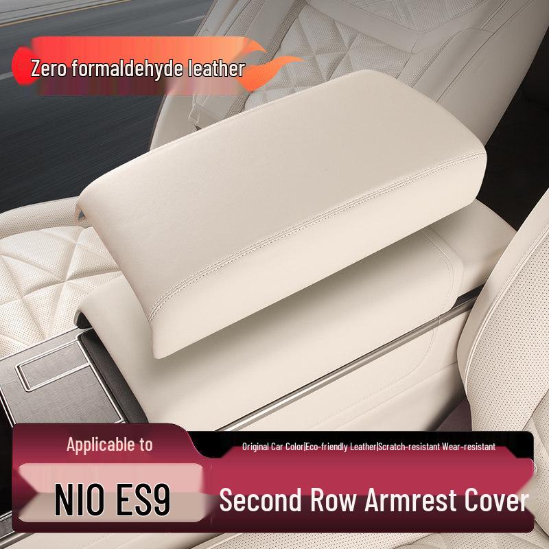 Nio ES9 Second Row Armrest Box Protective Cover - Anti-dirt, Heightened Pad