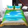 Beach Scenery Duvet Cover Summer Hawaii Landscape Bedding Set Twin Full King For Girl Boys M