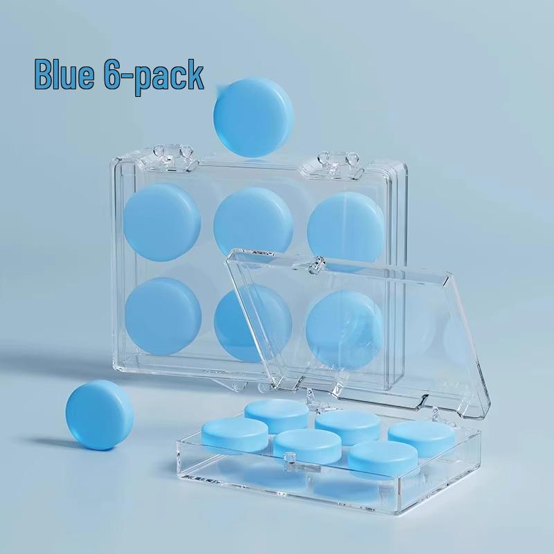 German Silicone Earplugs: Noise-Reducing, Soundproof for Sleep and Study